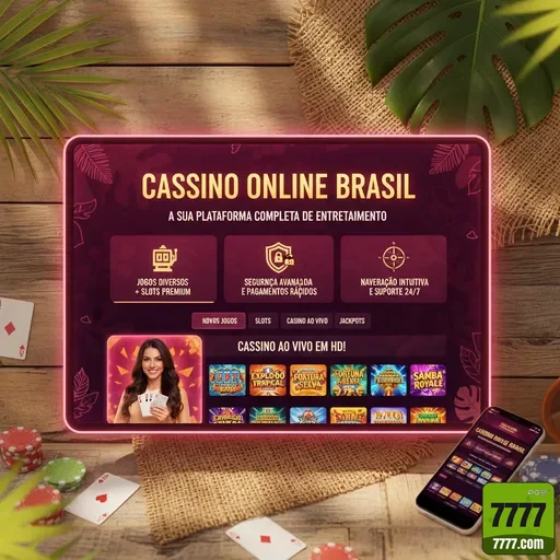 7777 - interface premium - Cadastro na Plataforma